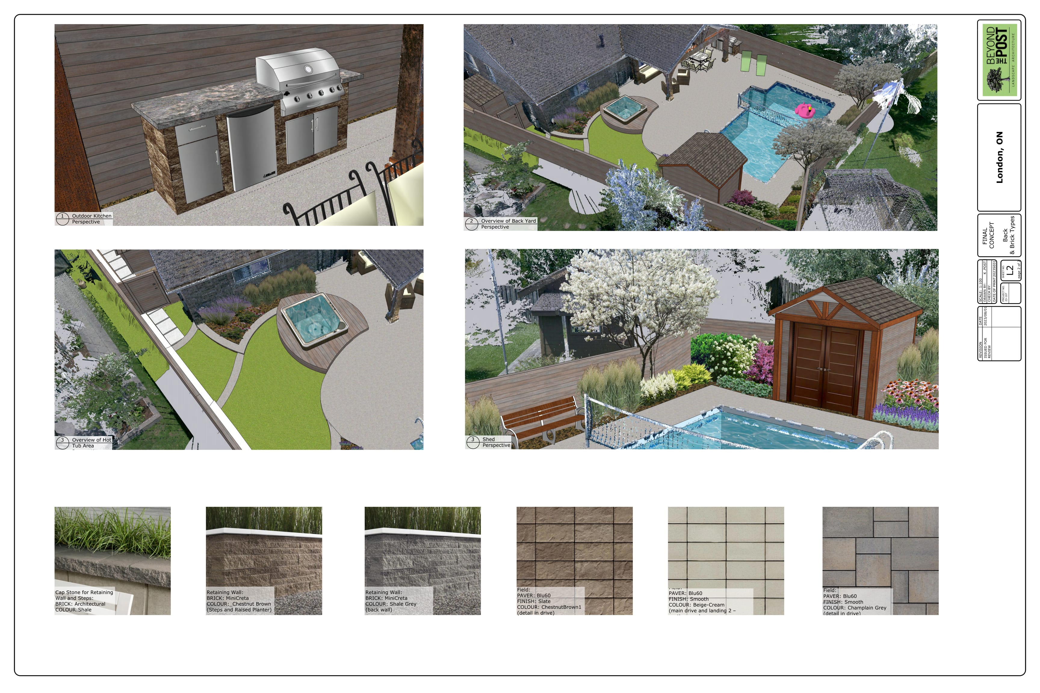Final Concept Design images - backyard