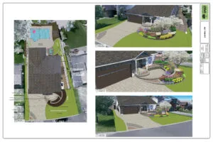 Conceptual Landscape Designs are used to create Landscape contractor's construction drawings Conceptual Landscape Designs are used to create Landscape contractor's construction drawings