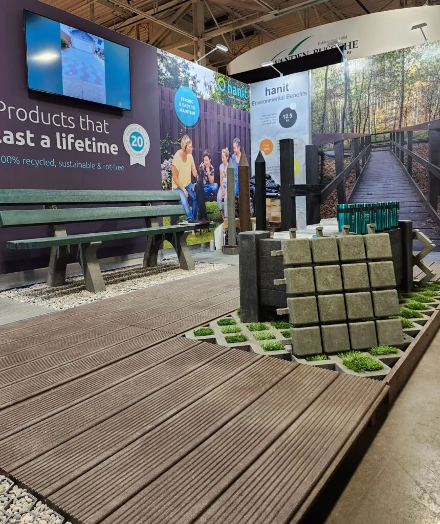 HAHN Recycled Plastic decking and paving